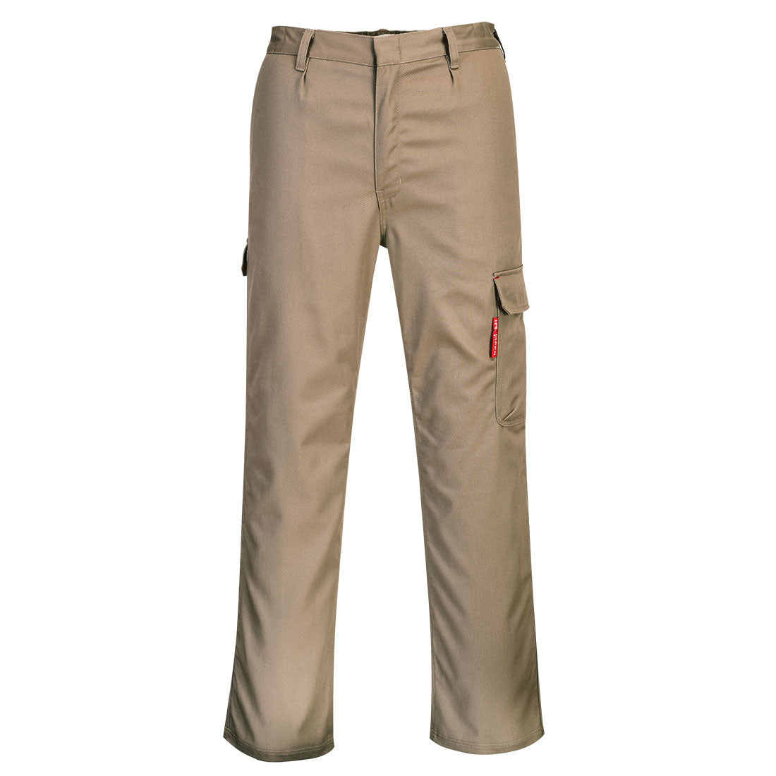 Portwest Bizweld Work FR Cargo Pants Khaki-BZ31