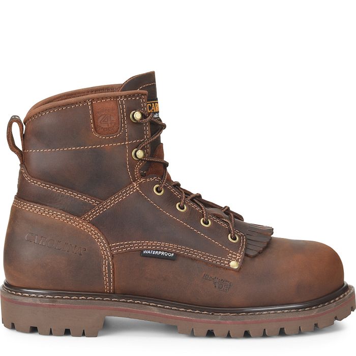 Carolina Men's 6" Waterproof, Composite Toe, Grizzly Work Boot #CA7528