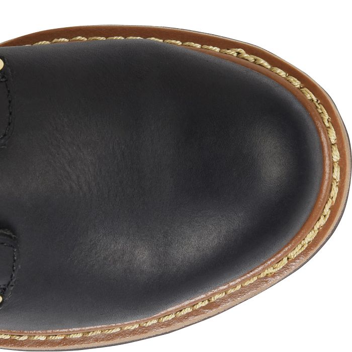 Carolina waterproof, steel toe black logger #CA9823