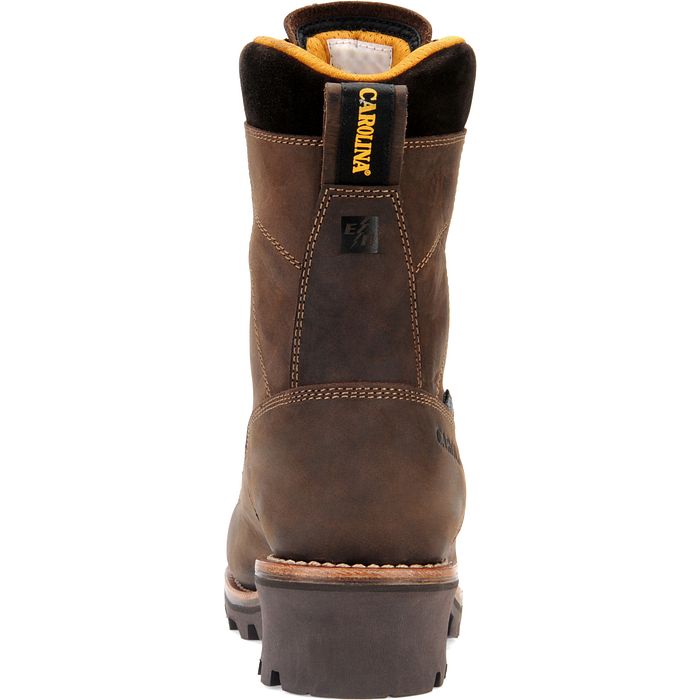 Carolina 8" Waterproof Comp Lace-To-Toe Logger Boot #CA7522
