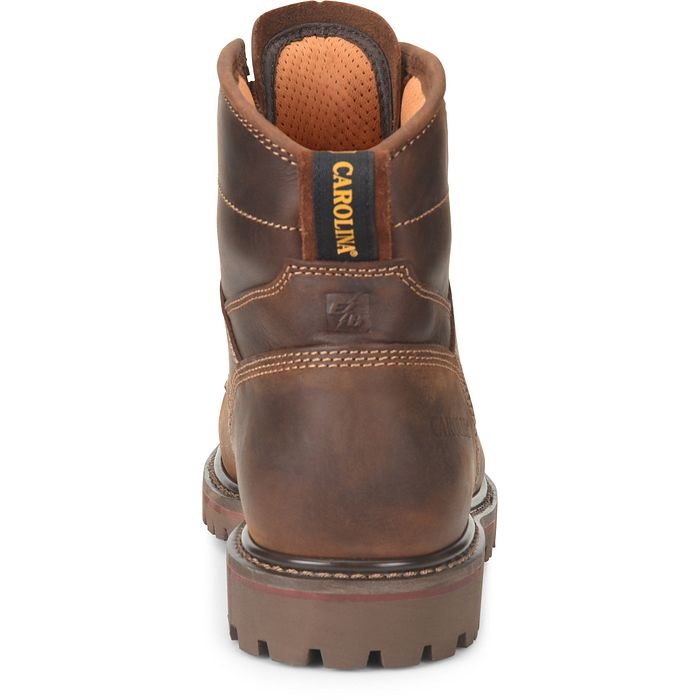 Carolina Men's 6" Waterproof, Composite Toe, Grizzly Work Boot #CA7528