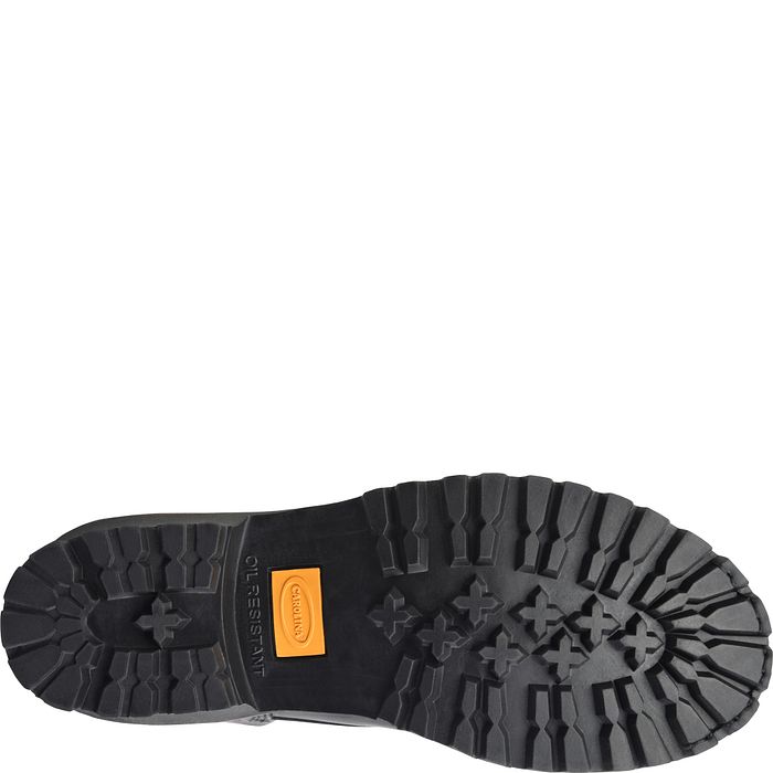Carolina waterproof, steel toe black logger #CA9823