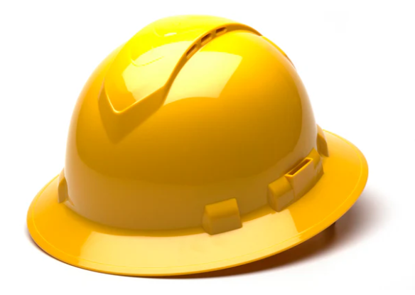Pyramex Ridgeline Full Brim Hard Hat Vented