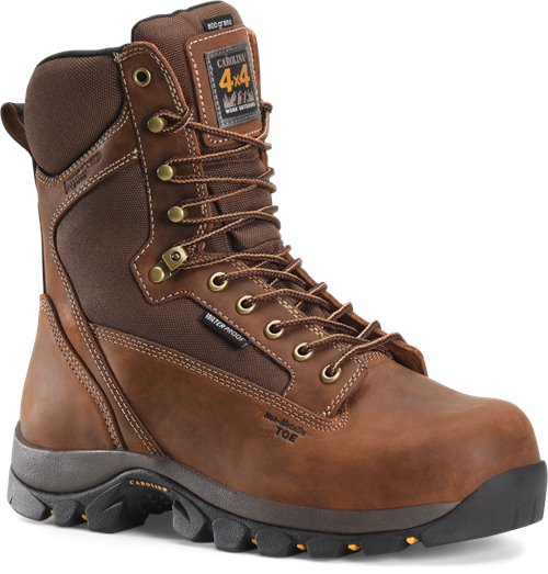 Carolina Men's 8" Quad Waterproof Insulated 800G Composite Toe #CA4515