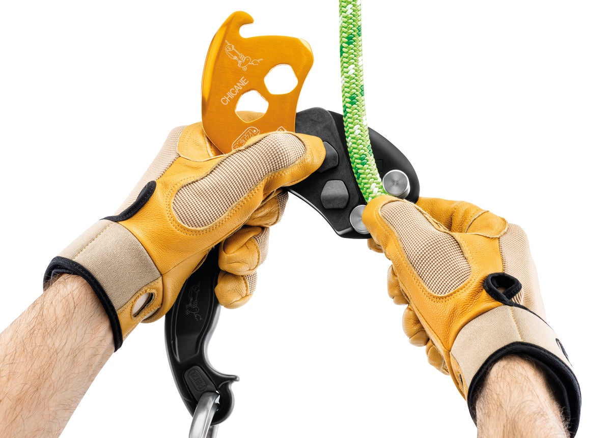 PETZL CHICANE Auxiliary brake for mechanical Prusik on single ropes, for tree care