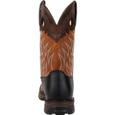 Durango 11" Rugged Brown/Copper Waterproof Steel Toe Durango Maverick XP