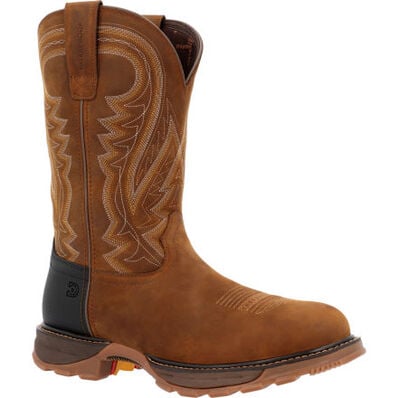 Durango Maverick XP Steel Toe Waterproof Western Work Boot (Round Toe)