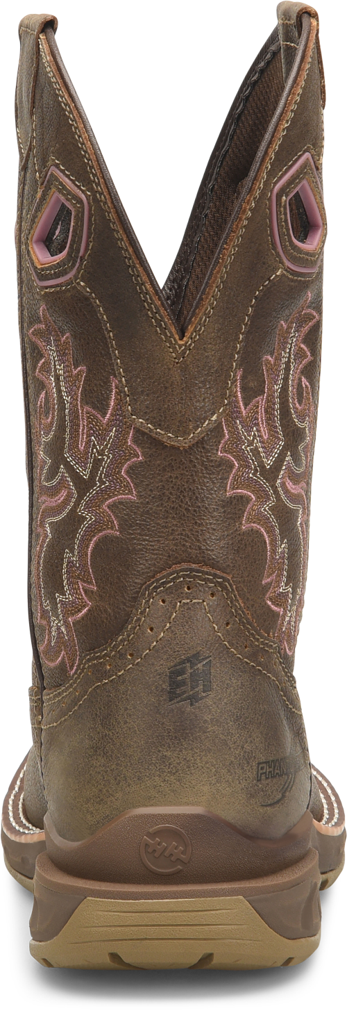 Double H Women’s Phantom Rider 10” Wide Square Comp Toe Roper #DH5374