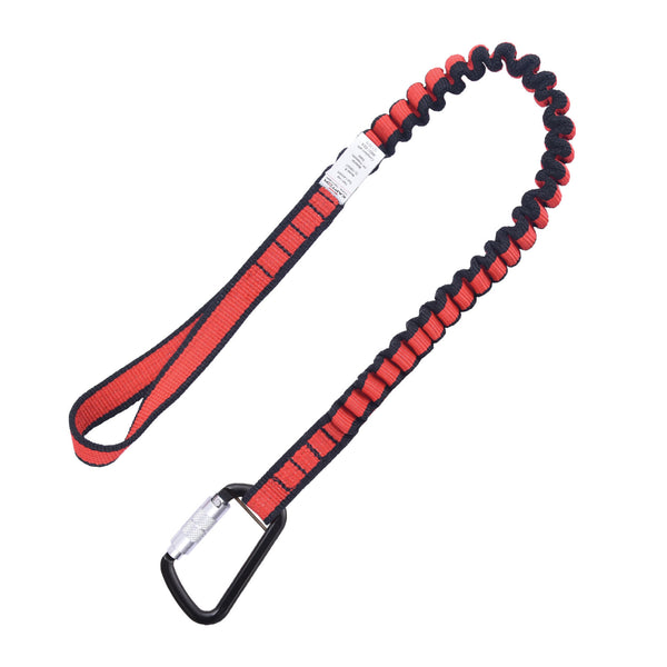 KStrong® Kaptor™ Single Leg Tool Lanyard w/ Webbing Loop at Tool End and Connector #DL100041