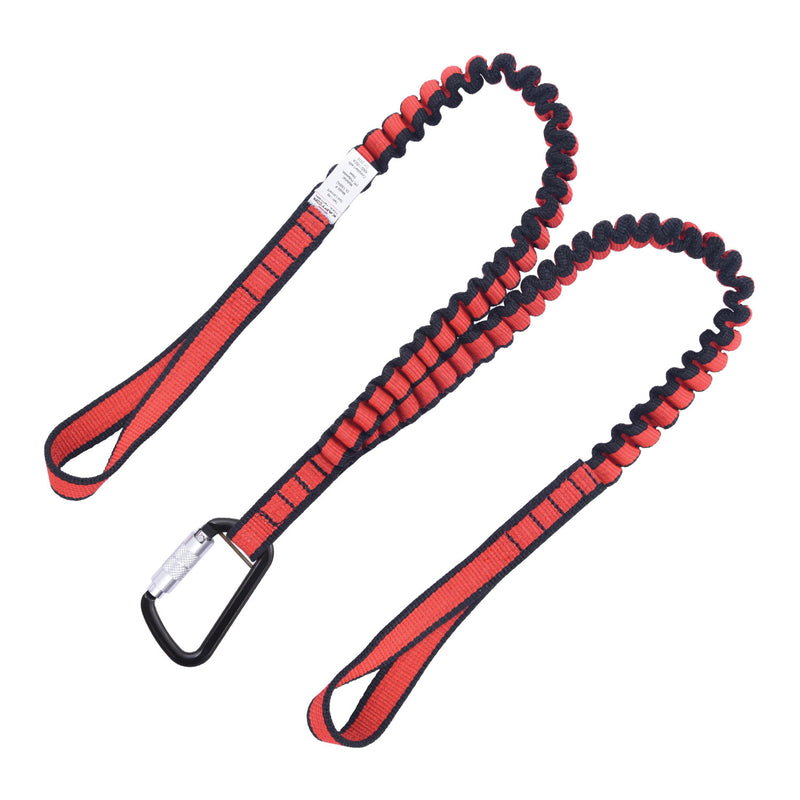 KStrong® Kaptor™ Dual Leg Tool Lanyard with Webbing Loops at Tool Ends and Connector