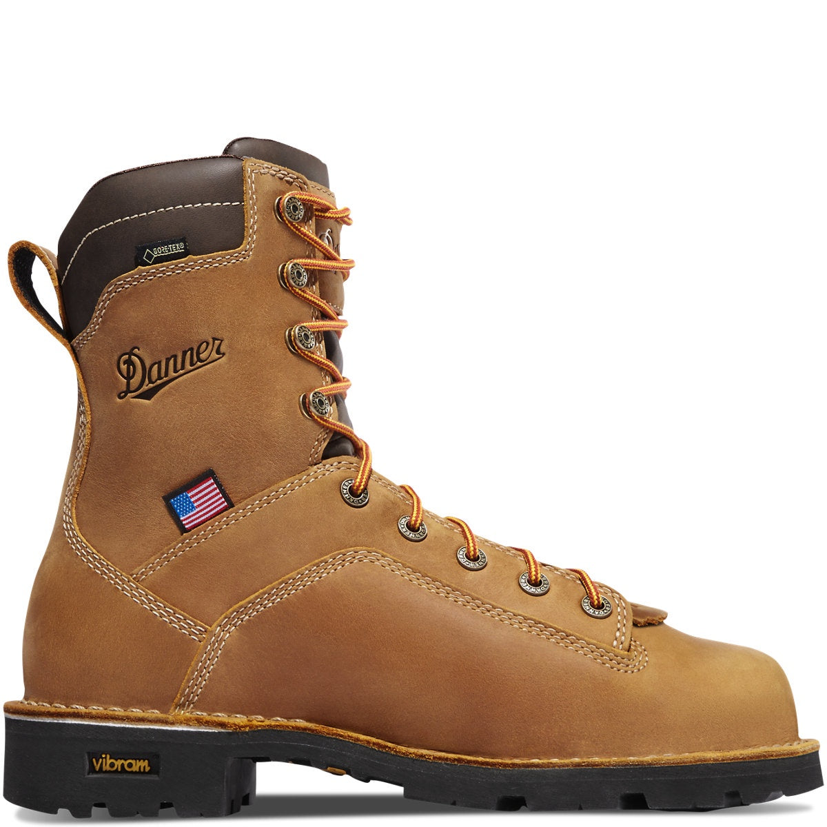 Danner Quarry USA Distressed Brown Insulated 400G Non-Metallic Toe #17321