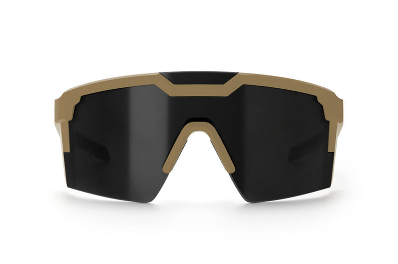 Heat Wave Future Tech Sunglasses : Desert Tan Frame Z87+ - HardHatGear