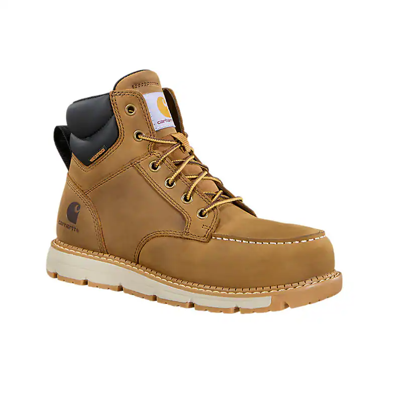 Carhartt Women's Millbrook 6" Waterproof Nano Toe Wedge Work Boot #FM6444-W