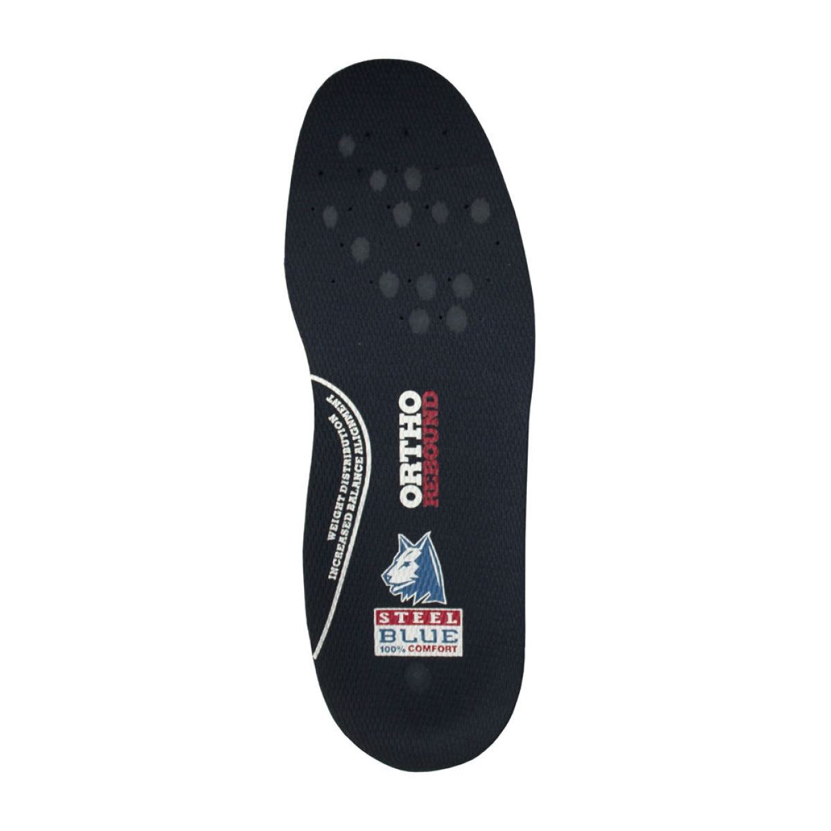 Steel Blue Ortho Rebound® Footbed