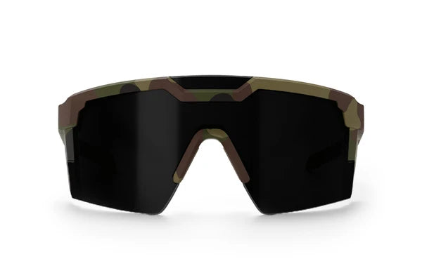 Heat Wave Future Tech Sunglasses: Fleck Camo Z87+ Polarized