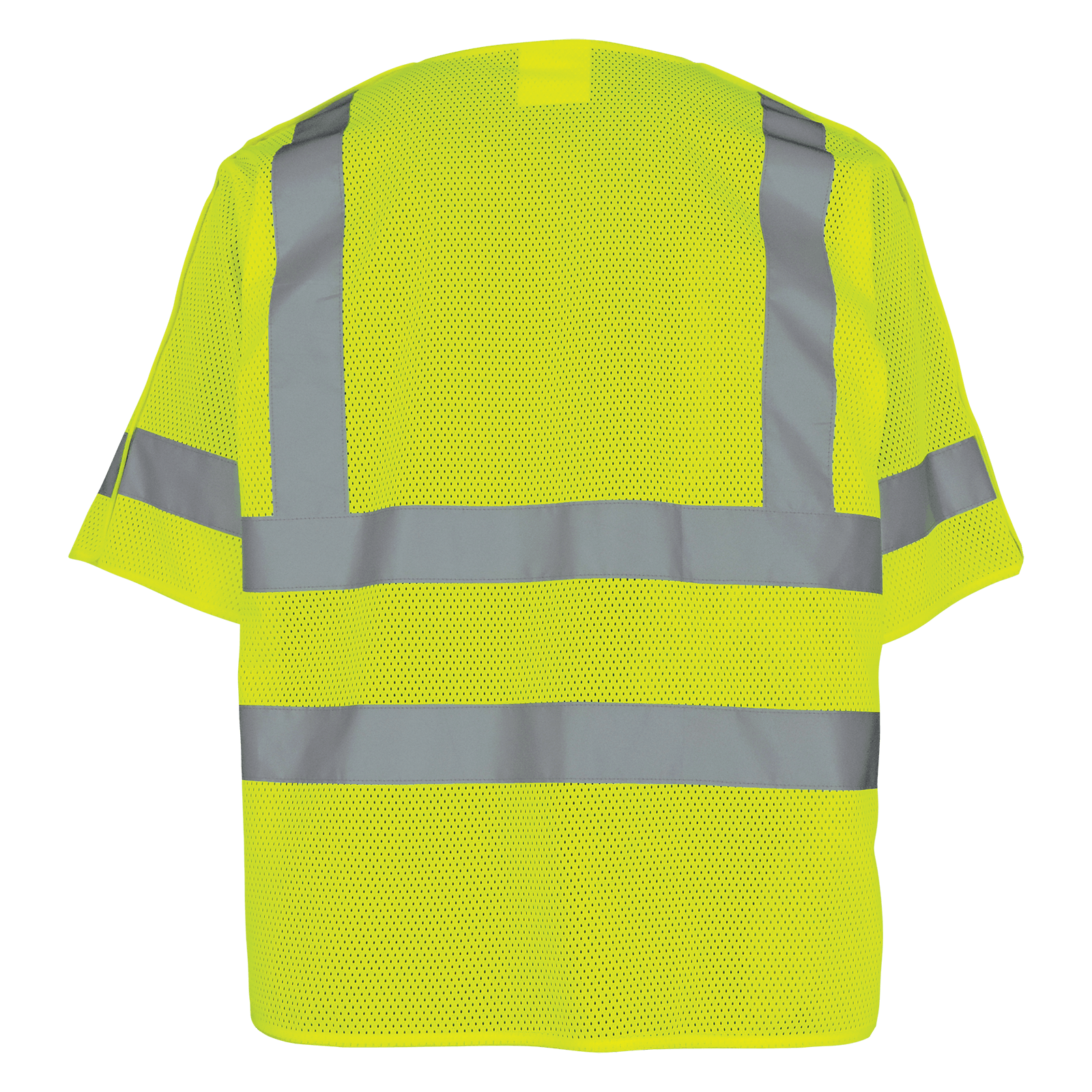 FrogWear® HV Lightweight Mesh Polyester Breakaway Safety Vest - GLO-011BA