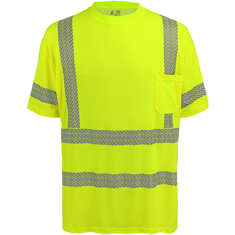 FrogWear® HV Premium Self-Wicking Bamboo/Polyester Short-Sleeved Shirt - GLO-217