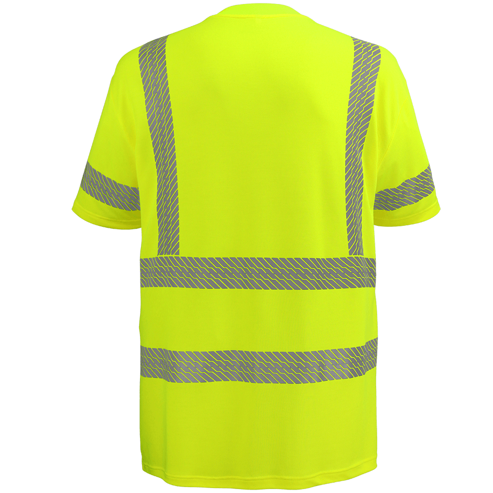 GGS FrogWear Class 3 HV Premium Self-Wicking Bamboo/Polyester Short-Sleeved Shirt - GLO-217