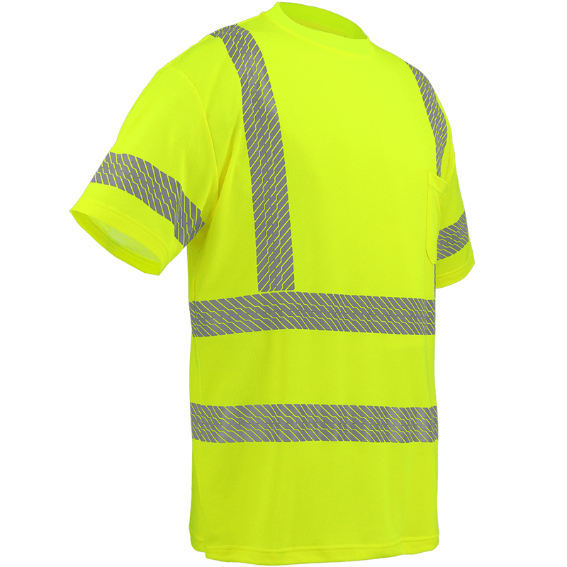 FrogWear® HV Premium Self-Wicking Bamboo/Polyester Short-Sleeved Shirt - GLO-217