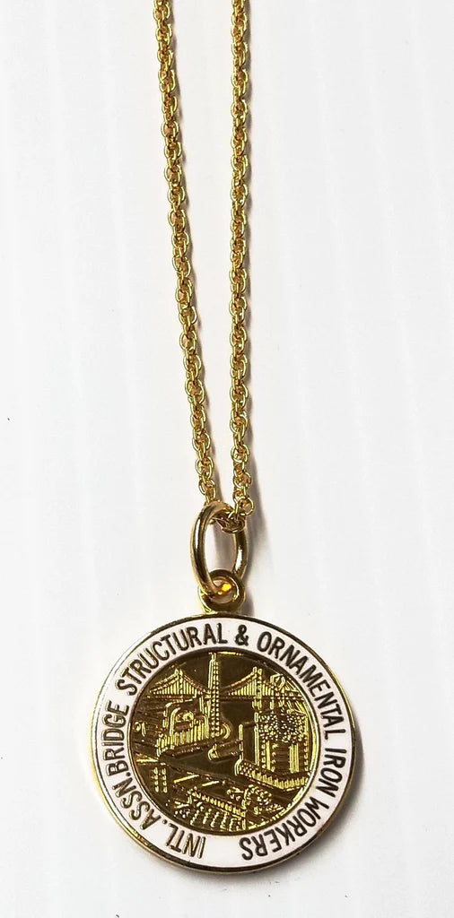 Ironworker Necklace with International Logo