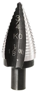 Klein Unibit® High Speed Steel Step-Drill Bit — Inch #59010