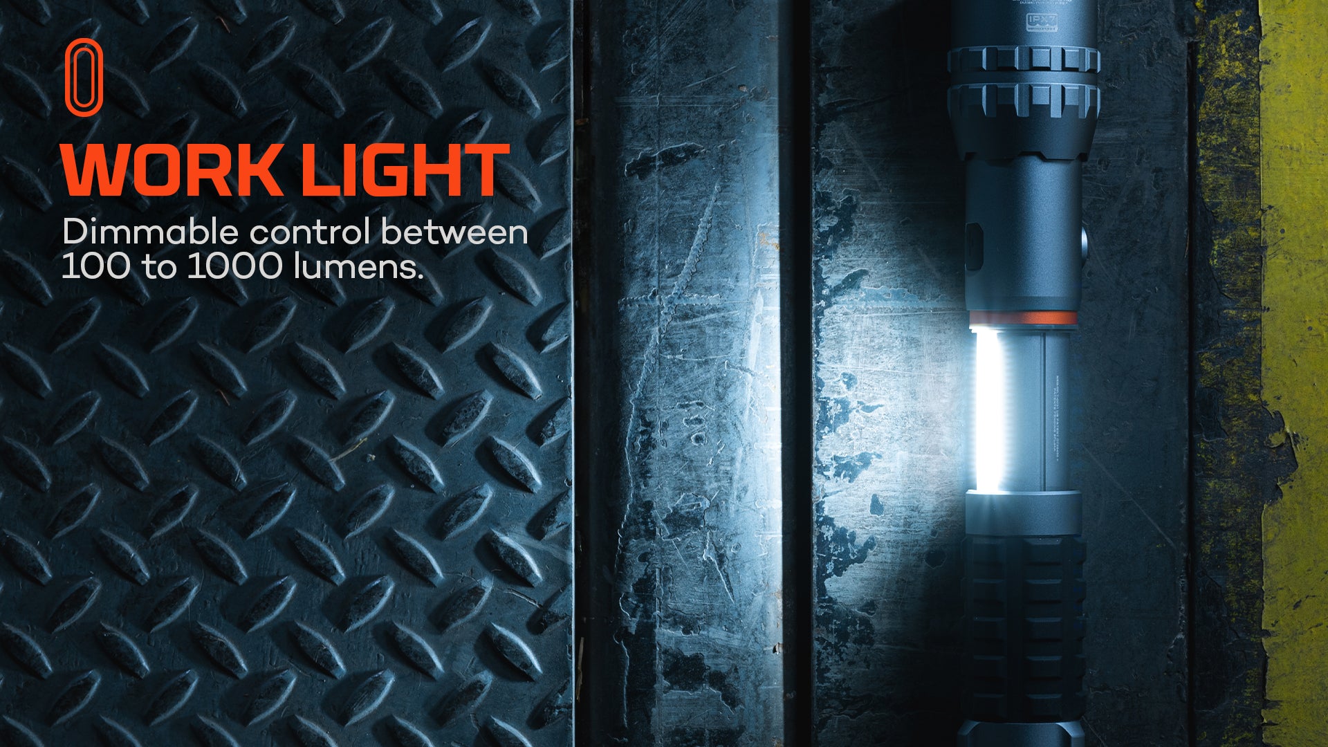 Nebo SLYDE KING 4K Flash Light