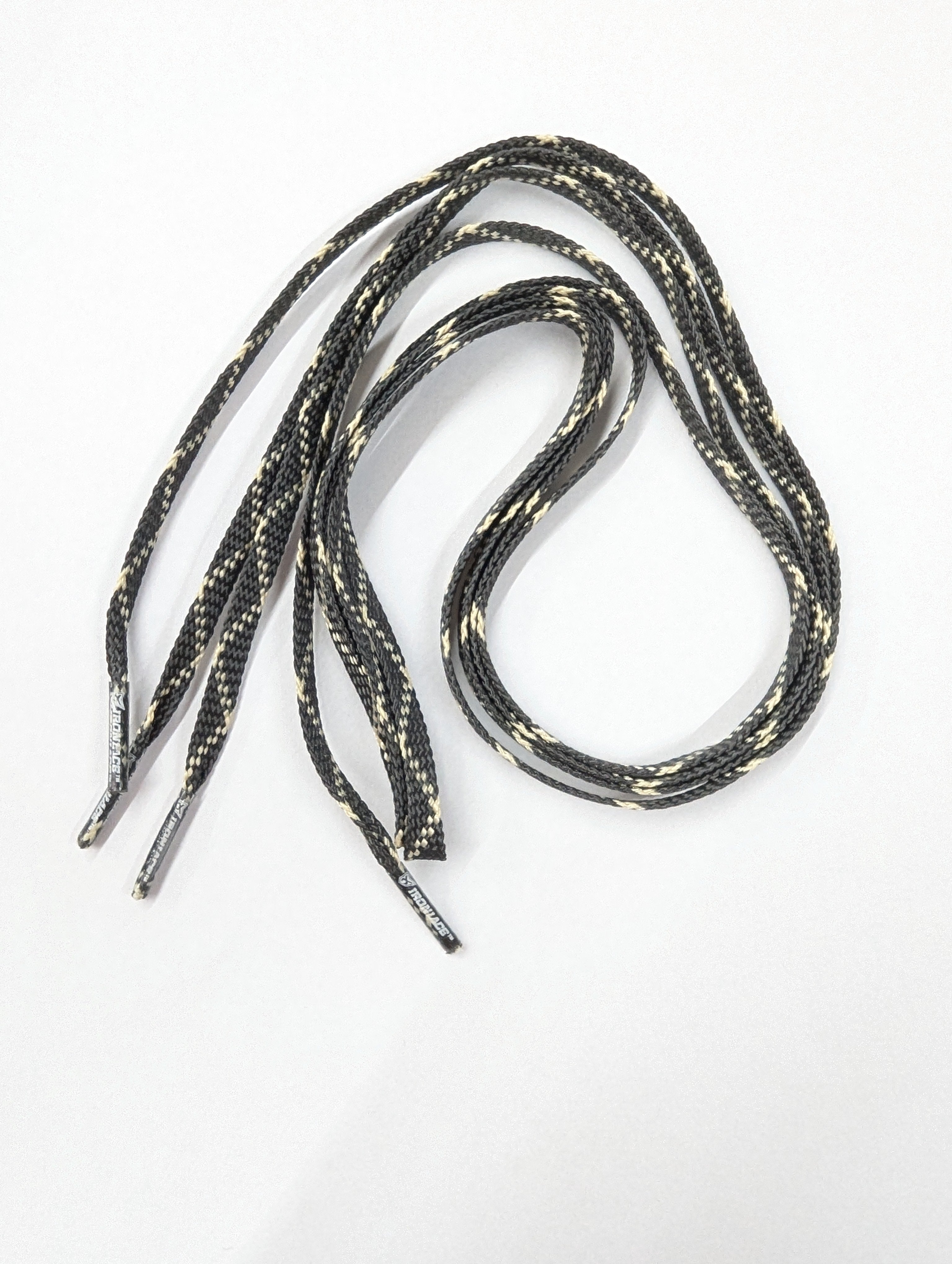 Ironlace Sport Laces-Black/Tan