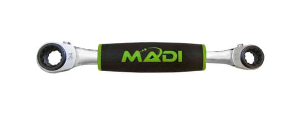 MADI Insulated 4-in-1 Ratcheting Speed Wrench #RW4