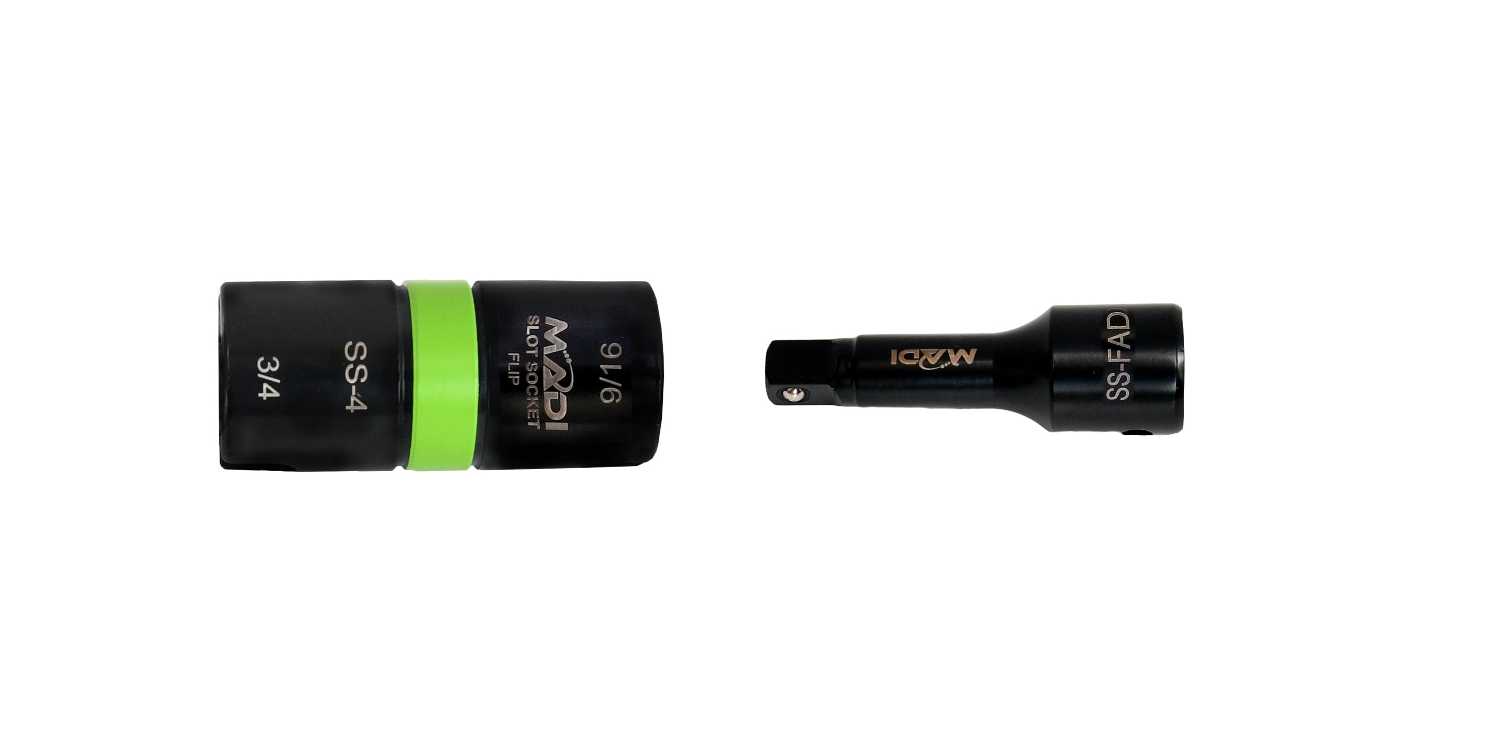 Madi 3 in 1 Slotted Impact Socket - 9/16" and 3/4" SS-4