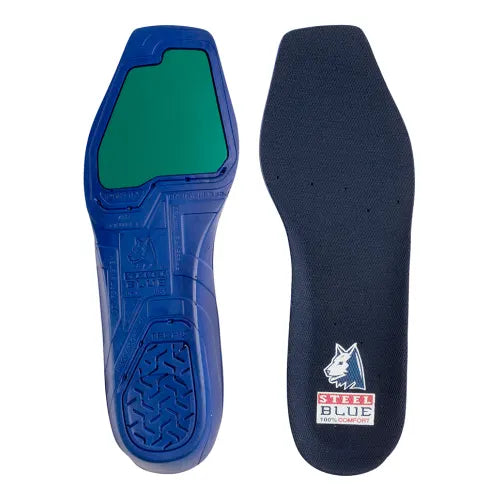 Steel Blue Ortho Rebound Square Toe Insoles #A-900028