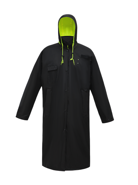 2W Reversible Raincoat Lime---655RC-3