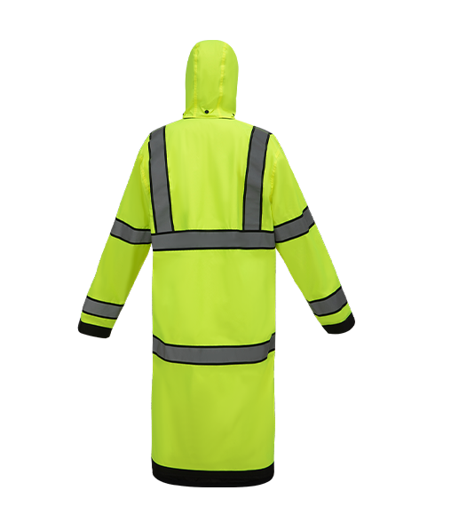 2W Reversible Raincoat Lime---655RC-3