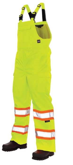 Tough Duck Ripstop Unlined Safety Rain Bib Overall #SB04