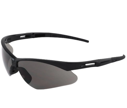 ERB Octane Black Gray Anti-Fog Safety Glasses #15327