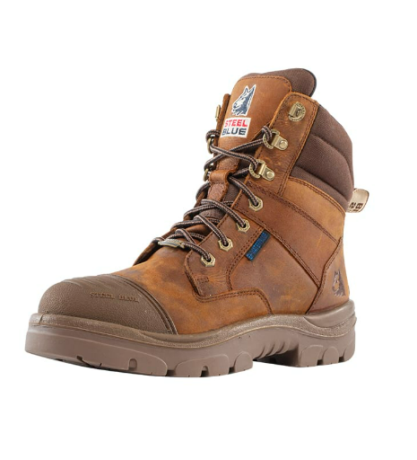 Steel Blue Southern Cross Zip Distressed Brown #812969