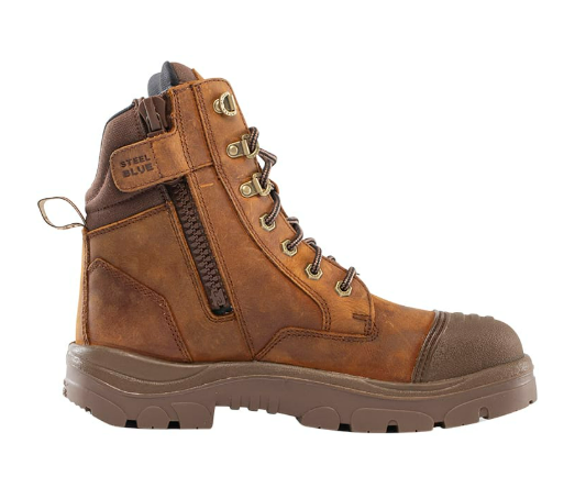 Steel Blue Southern Cross Zip Distressed Brown #812969