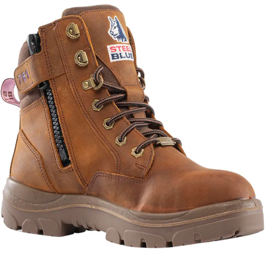 Steel Blue Southern Cross Zip Ladies: Distressed Brown #812859W Steel Blue Southern Cross Zip Ladies: Distressed Brown #812859W