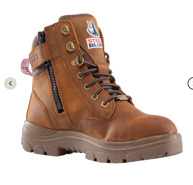 Steel Blue Southern Cross Zip Ladies: Distressed Brown #812859W