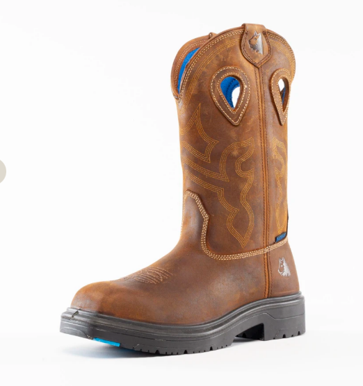 Steel Blue Men's Blue Heeler Steel Toe Pull On Work Boot #813945
