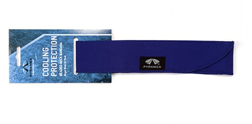 Pyramex Beaded Neck Bandana-Royal Blue