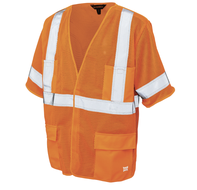 Tough Duck Safety X-Back Vest With Sleeves #SV07