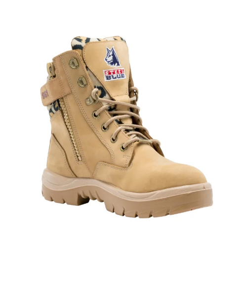 Steel Blue Southern Cross Zip Ladies Safety Toe #812861W Steel Blue Southern Cross Zip Ladies Safety Toe #812861W