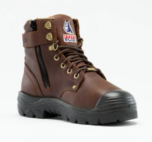 Steel Blue Men's 6" Argyle with Side Zip-Metguard, Steel Toe #862902