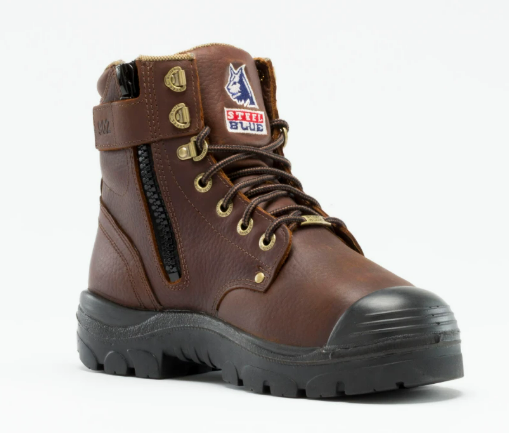 Steel Blue Men's 6" Argyle with Side Zip-Metguard, Steel Toe #862902