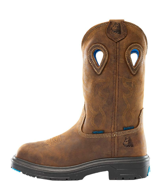 Steel Blue-Blue Heeler Met Steel Toe Work Boot#813904