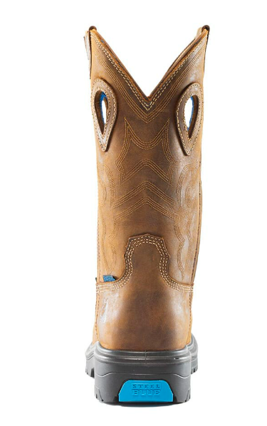 Steel Blue-Blue Heeler Met Steel Toe Work Boot#813904