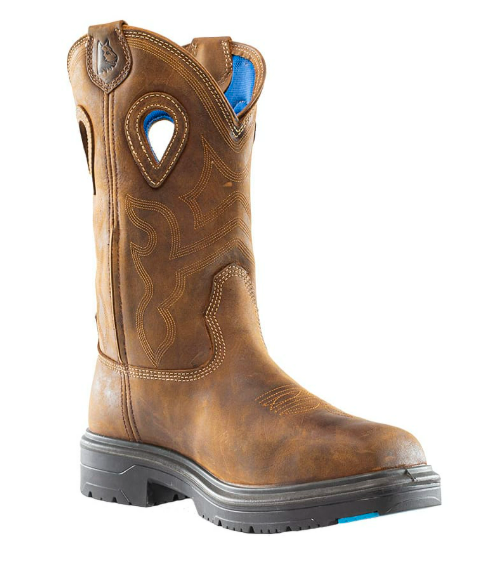 Steel Blue-Blue Heeler Met Steel Toe Work Boot#813904