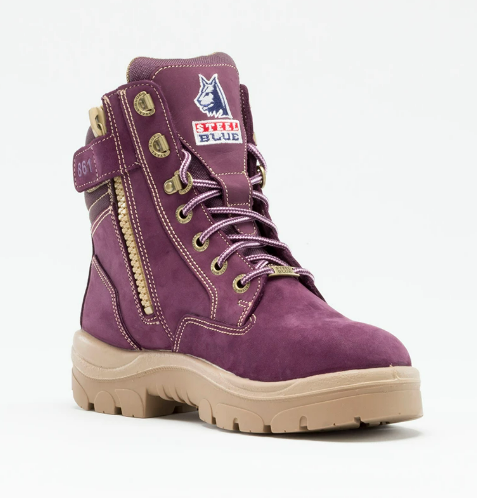 Steel Blue Southern Cross Zip Ladies Purple-#892861-PUR