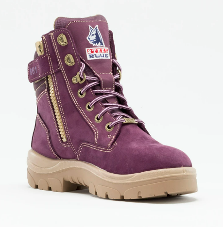 Steel Blue Southern Cross Zip Ladies Purple-#892861-PUR