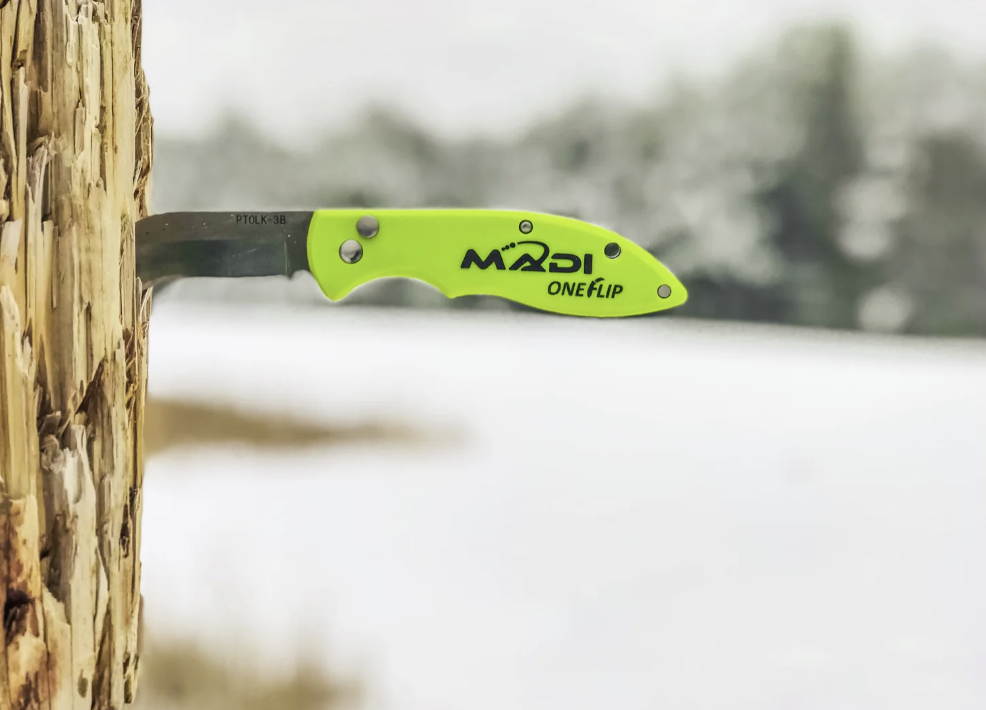 MADI ONE FLIP Lineman Knife - Blunted